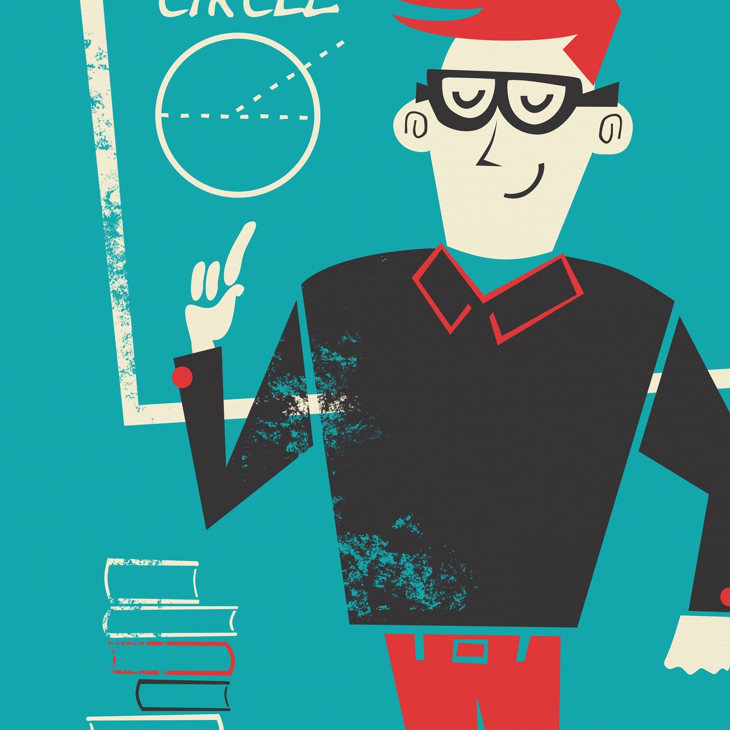 School Teacher Vintage Print, Personalized Poster For Best Teacher, Appreciation Gift From Student