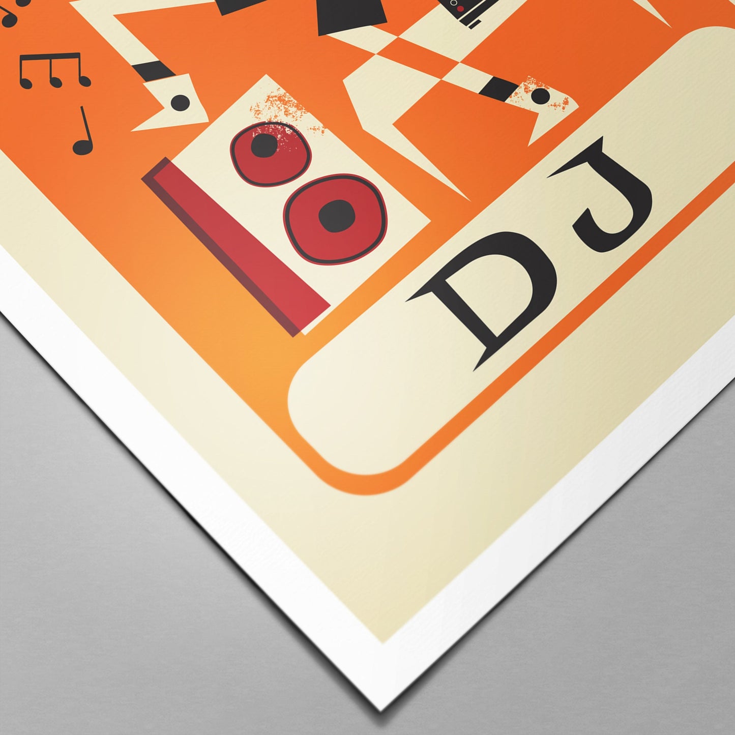 DJ Poster Gift for Boyfriend, Techno Music Gift for DJ, Funny Gift Geek Nostalgia