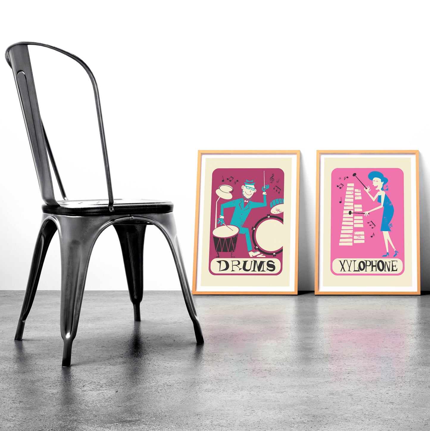 Mix and Match Gift, Music Set of 2 Prints