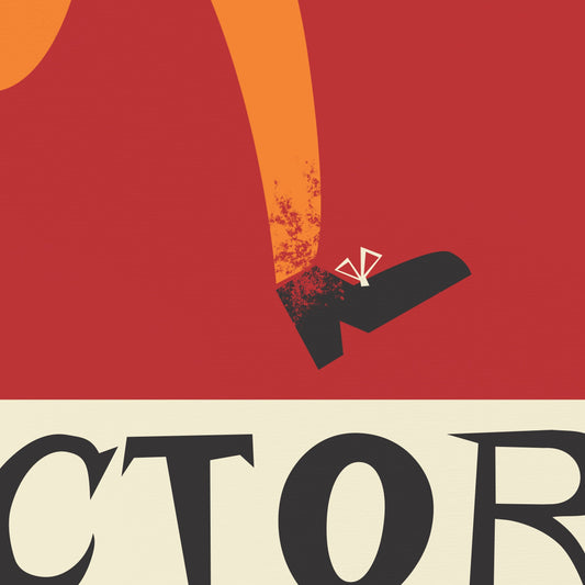 Gift For Doctor Poster, PhD Graduation Med School, Graduate Office, Retro Mid Century Modern Print