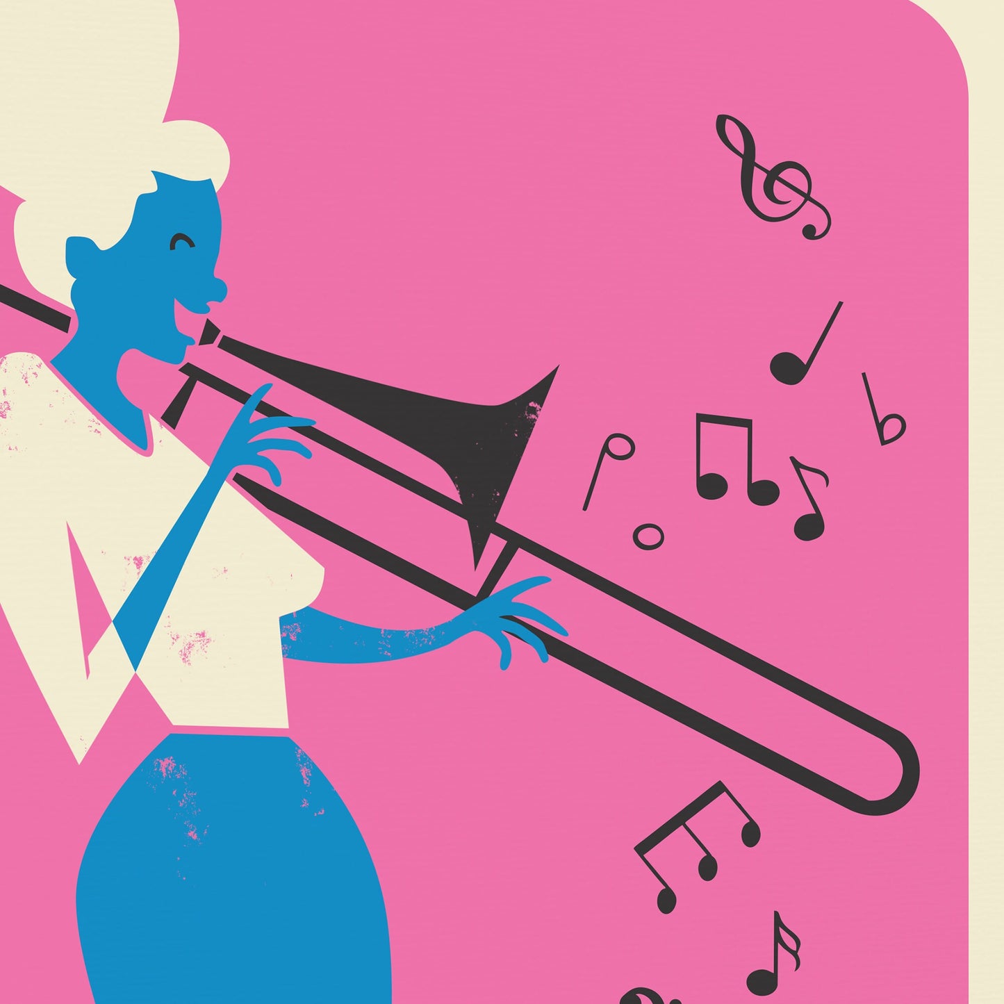 Set of 3 Music Prints, Classic Instruments, Cello Trombone Violin, Posters Retro Style, Christmas Gift