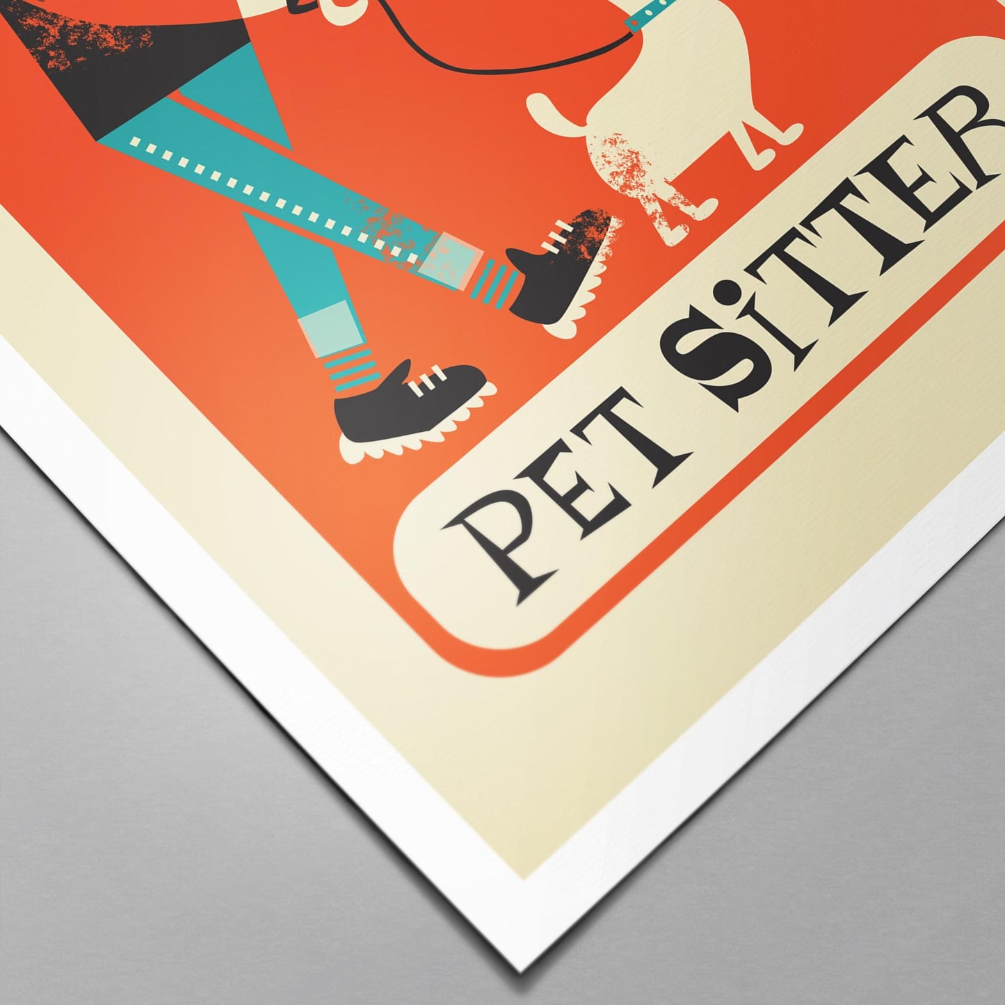 Dog Sitter Thank You Gift, Pet Bird Sitter Daycare, New Dog Owner Appreciation Poster