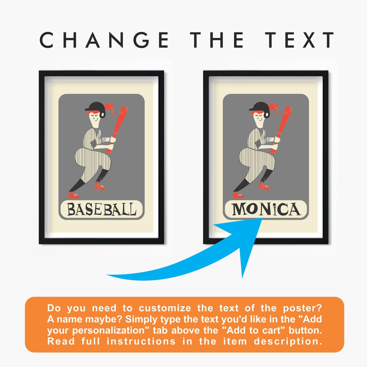 Women's Baseball Team Set Of Three Posters, Gift For Sport Lovers