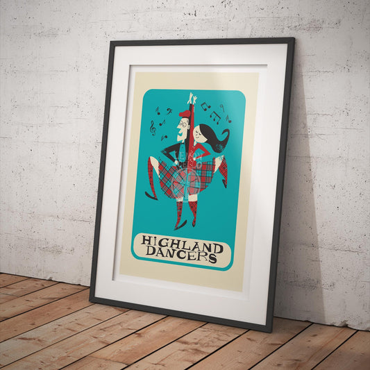 Highland Dancers, Scotland Dance Music Bagpipes, Gift For Dancer Sister Brother
