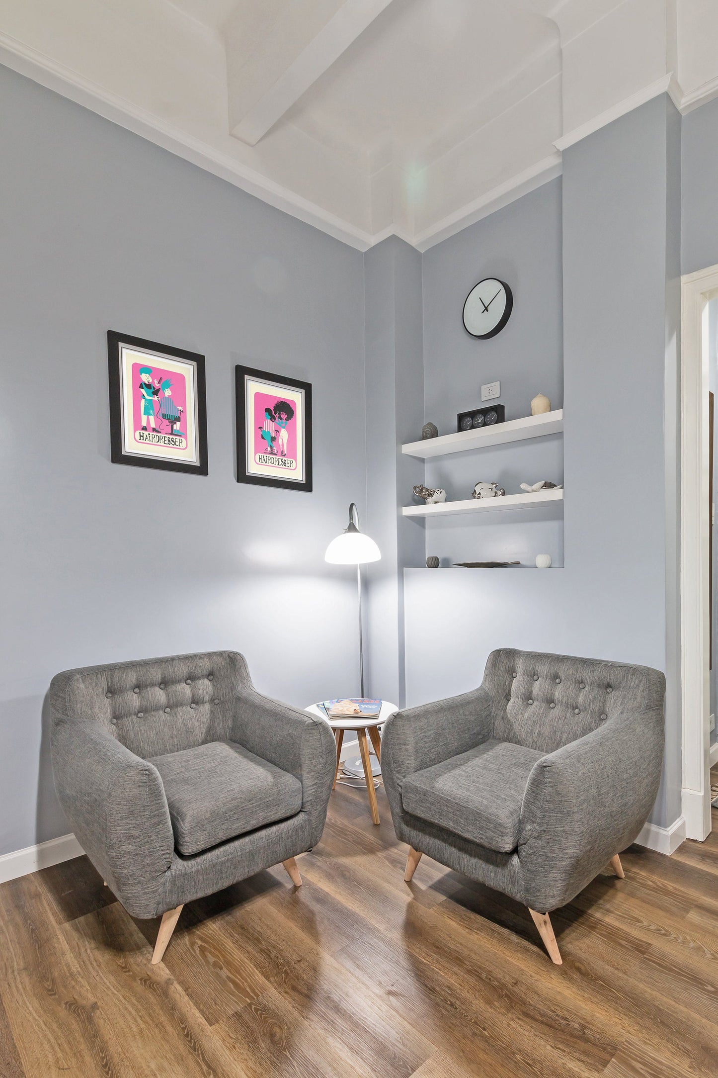 Hairdresser Personalised Set Of Prints, Add Your Favourite Names, Salon Decor Mid 50s Classic Posters