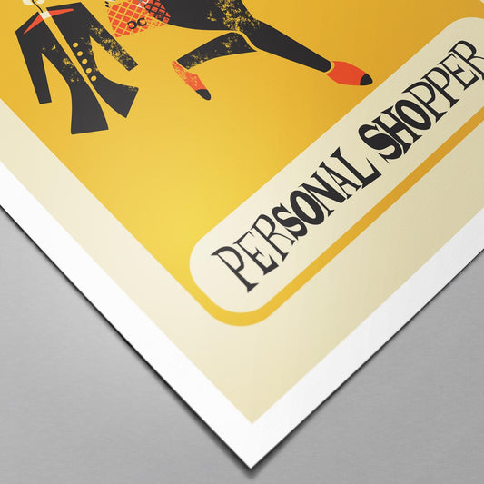 Personal Shopper Art Poster, Stylist Birthday Gift Print, Sustainable Fashion Gift For Female